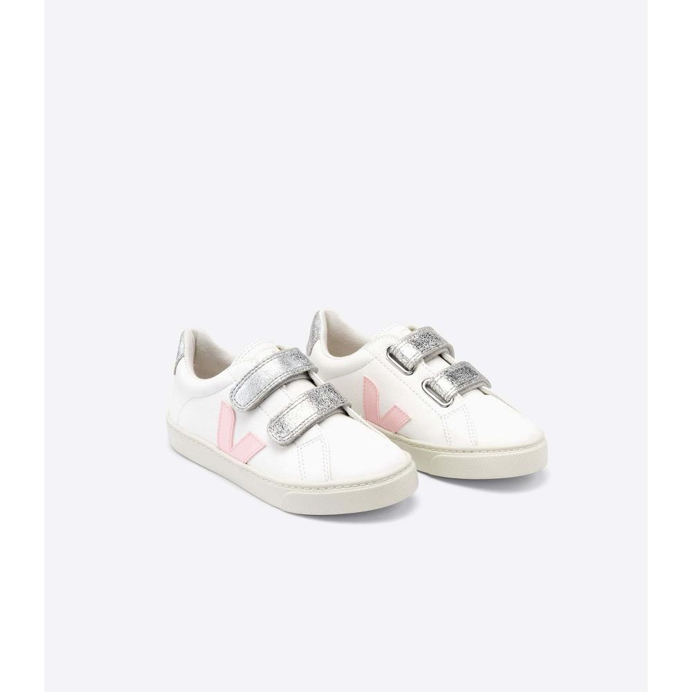 Veja ESPLAR CHROMEFREE Tenisky Detske White/Silver | SK 827KOR